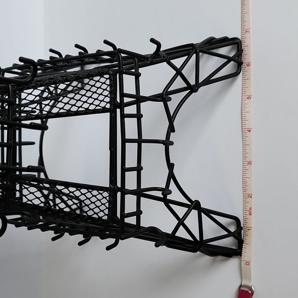 Eifel Tower Coated Metal Jewelry Organizer Decor - Picture 7 of 9